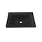 Castello Usa Carmella 24-inch Solid Surface Wall Mounted Sink - Black CB-GM-2023-24-B - alternate 7